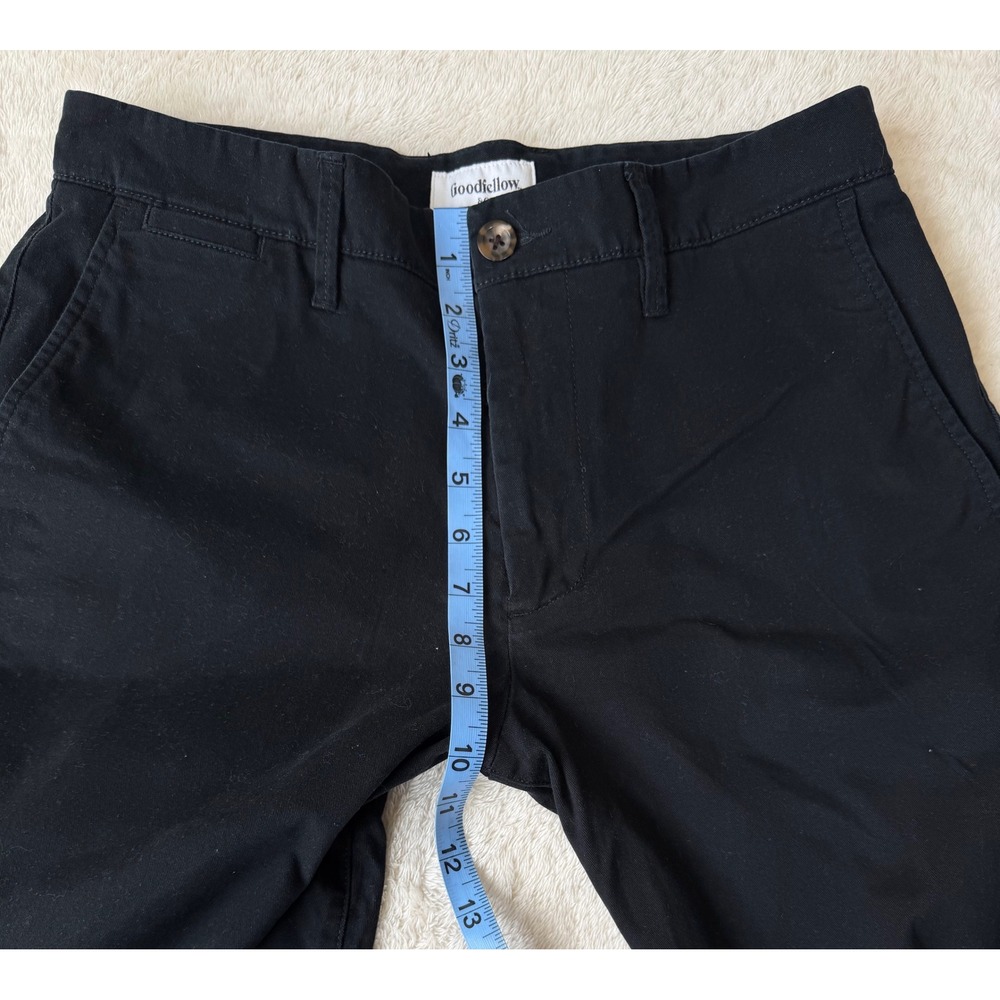 Goodfellow & Co Men's Every Wear Chino Pants Black Athletic Fit 30x32 Stretch - Picture 7 of 9